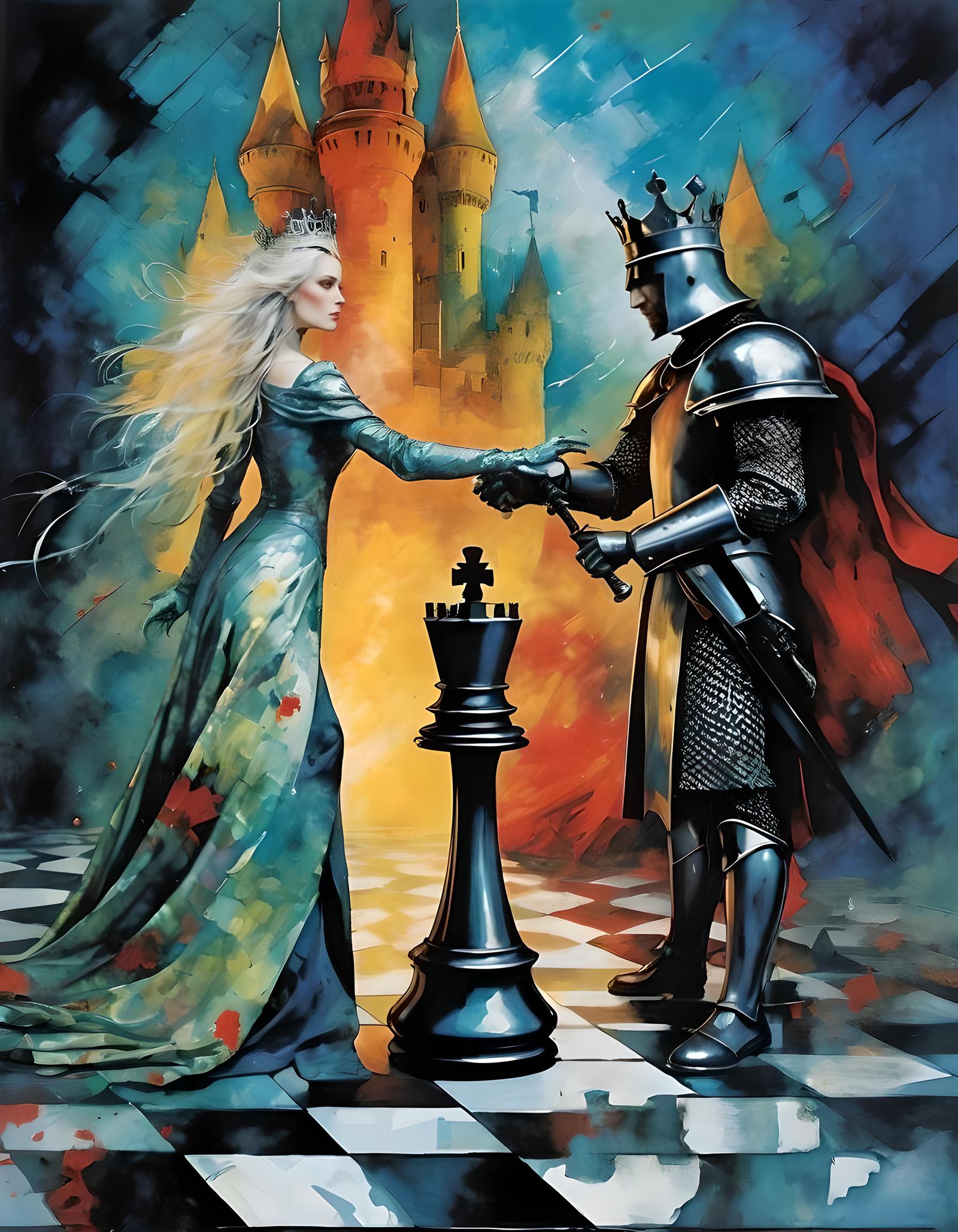 The Queen's Gambit  by @Lourse 