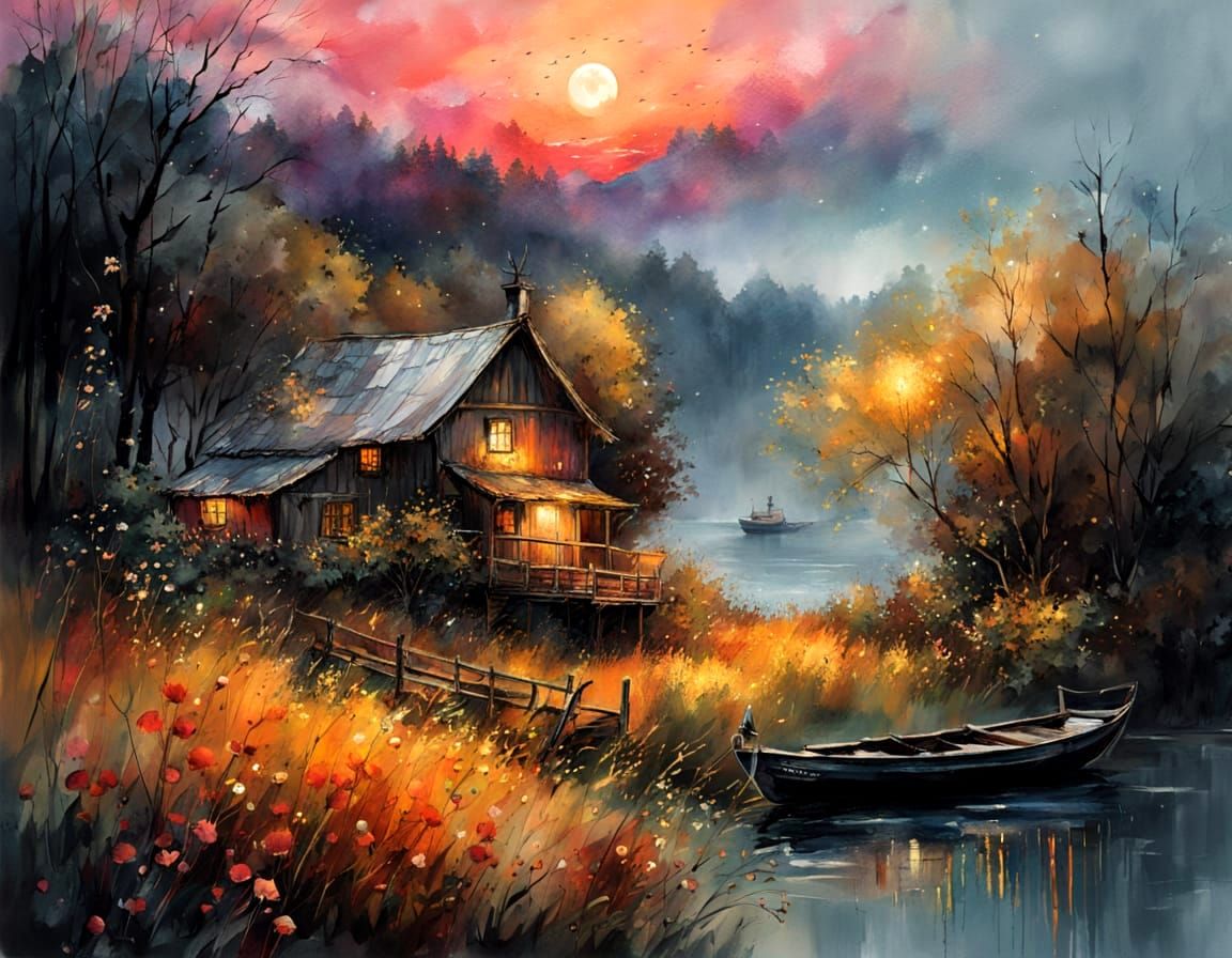 Evening’s Promise: Light Beyond Dusk  by @Artless