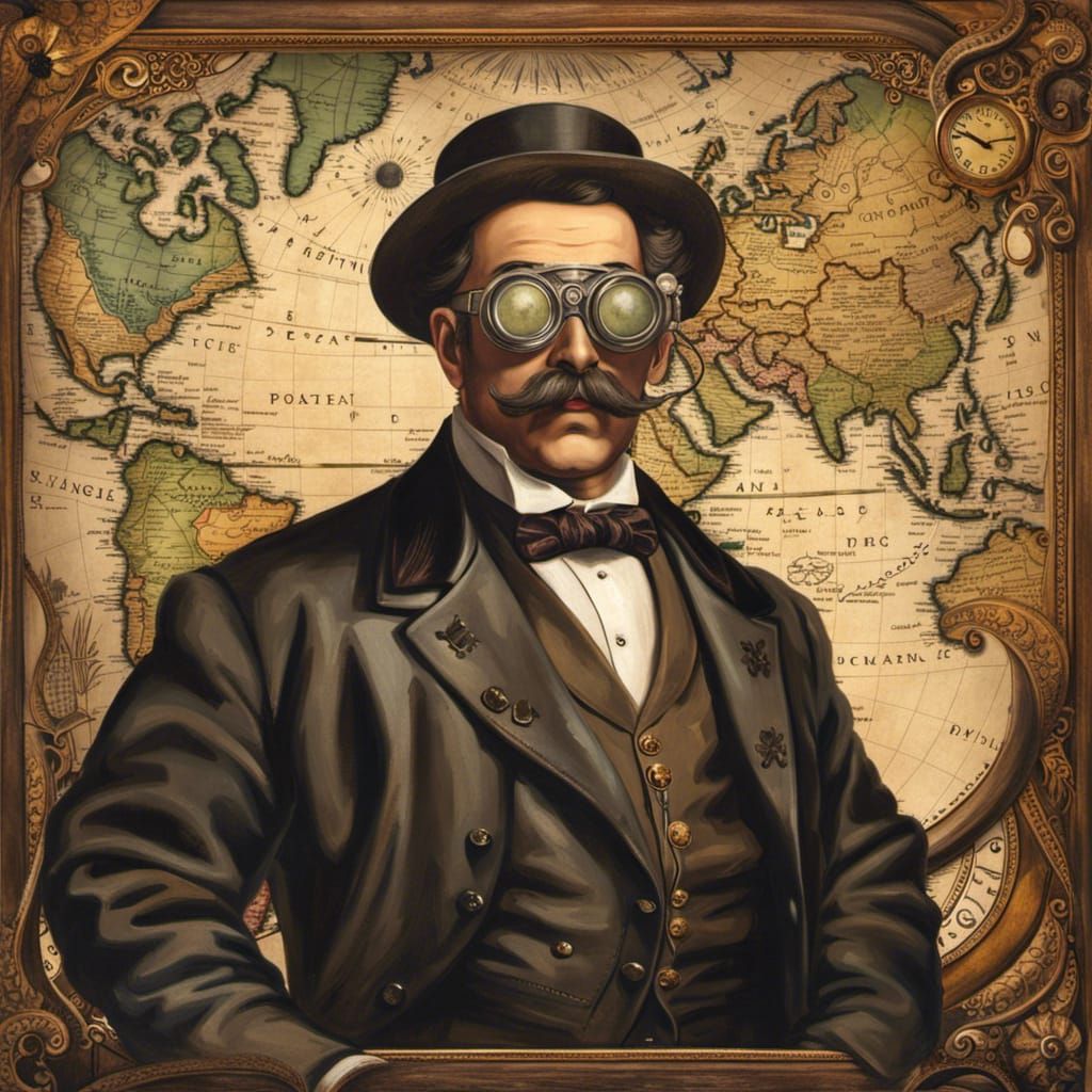 Steampunk Man #1