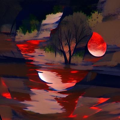 red moon