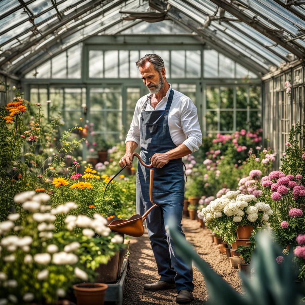 Botanist AI Generated Artwork NightCafe Creator