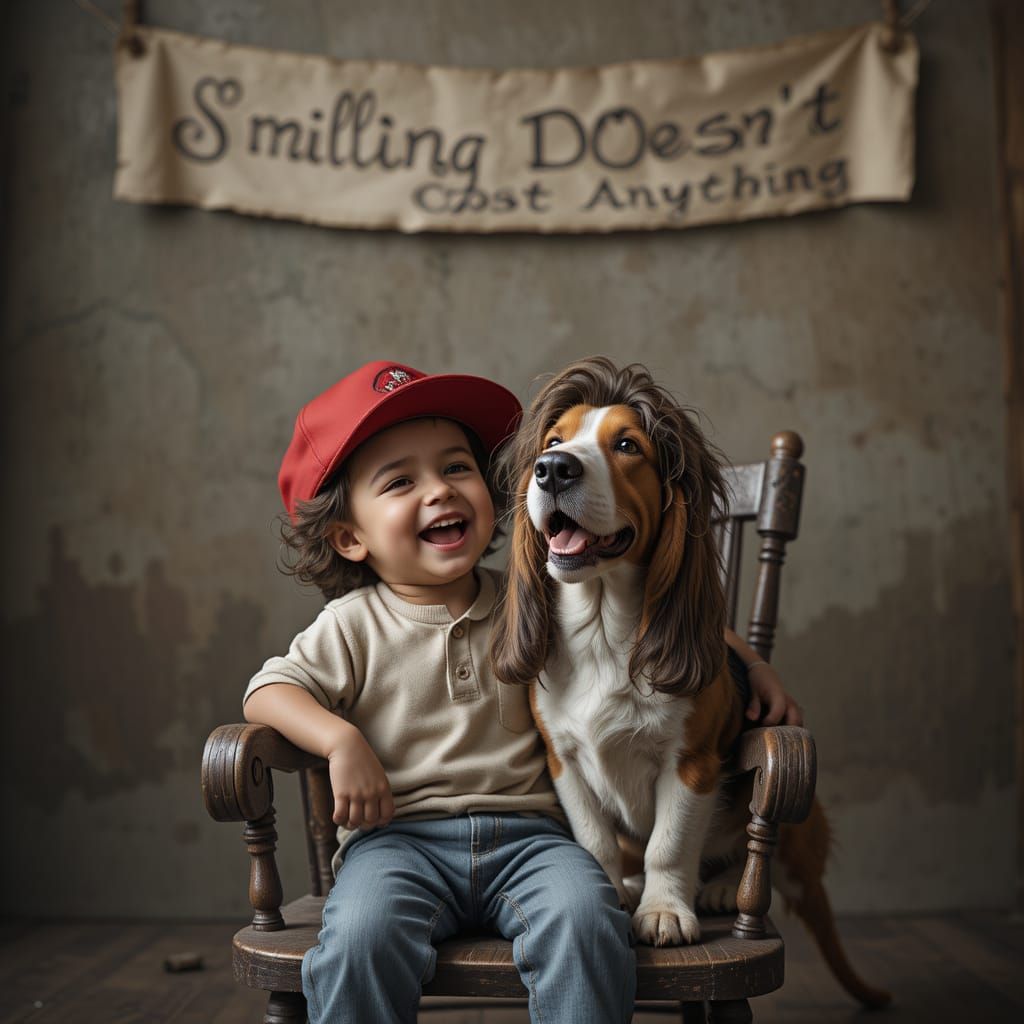 Smilling Doesn't Cost Anything