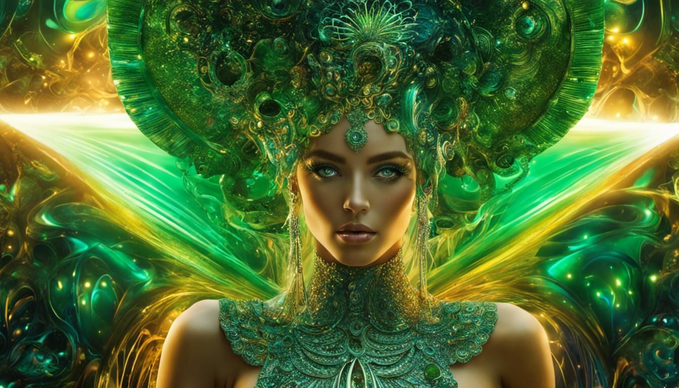 green eyes