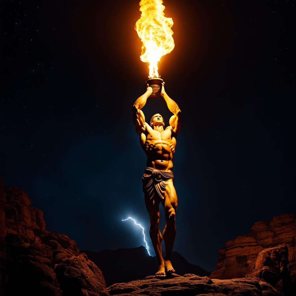 Prometheus - AI Generated Artwork - NightCafe Creator