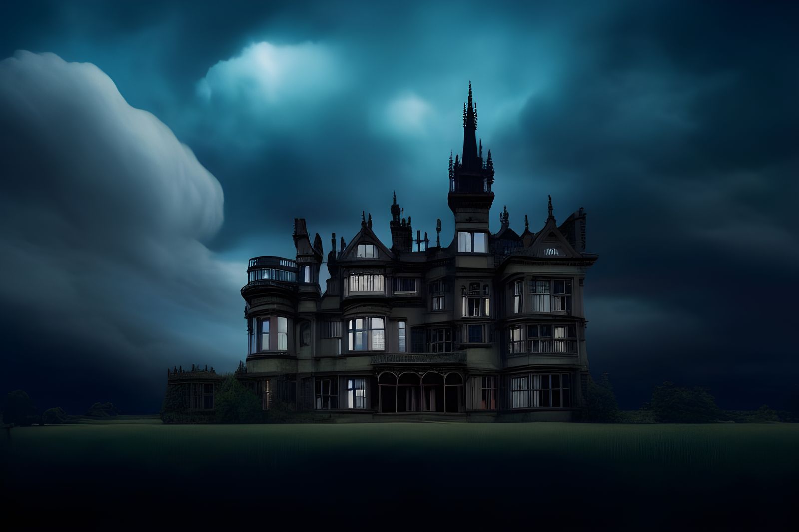 It's waiting in the turret