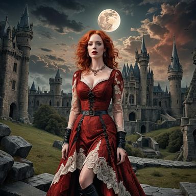 christina hendricks - AI Generated Artwork - NightCafe Creator