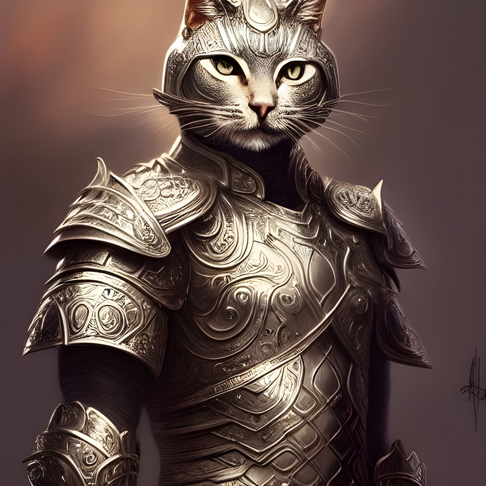 Sir Whiskers  by @somniamea