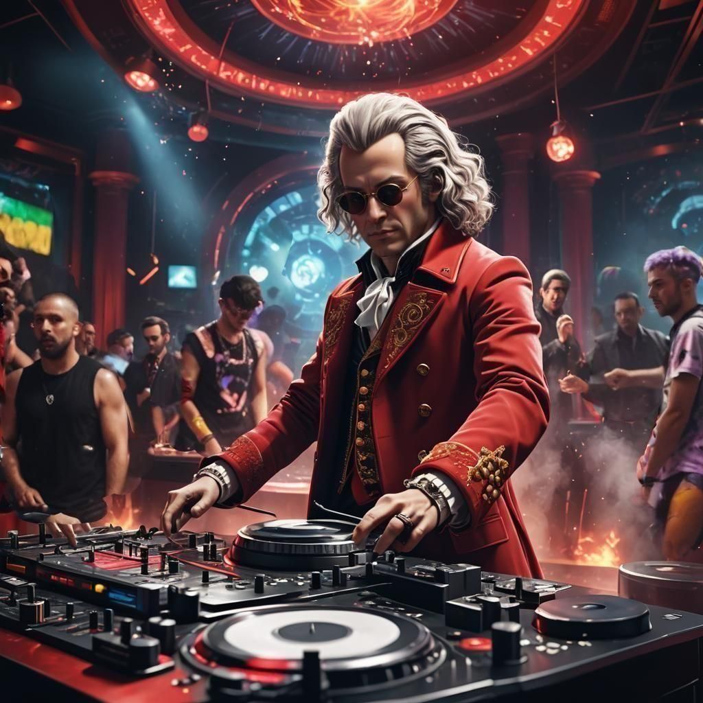 Modern Mozart  by @sabayling