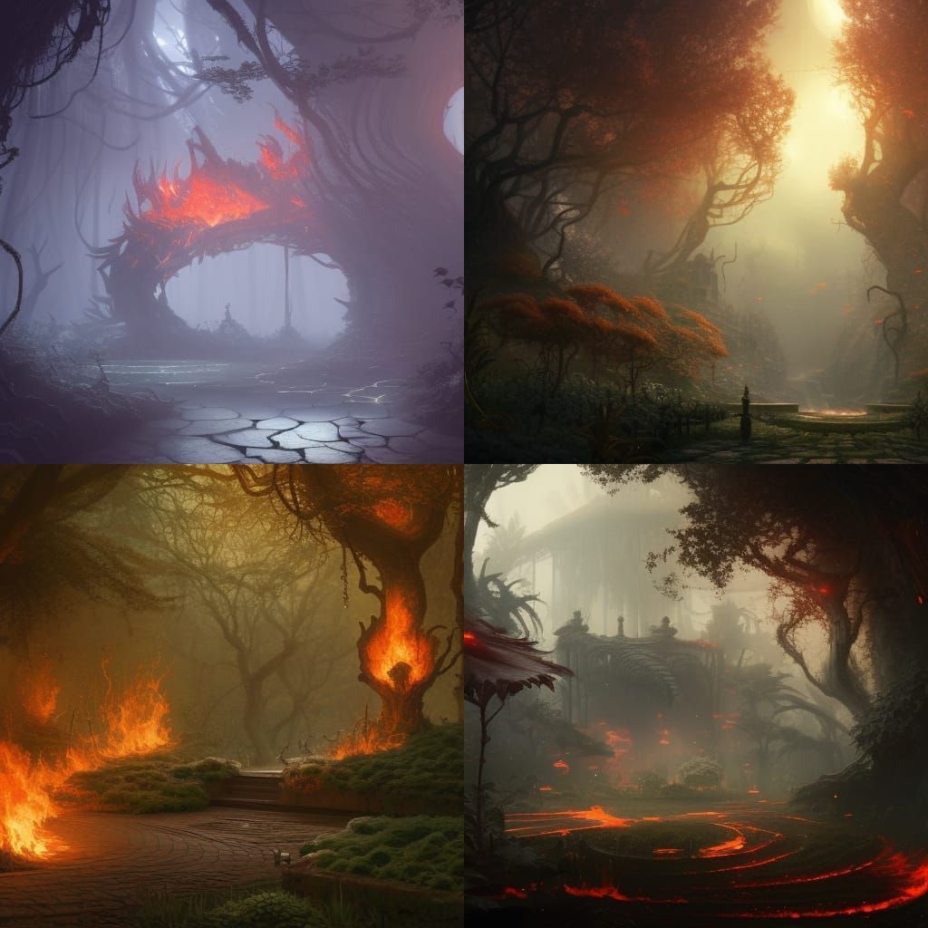 A forbidden garden, none to touch, none to love, none to be ...