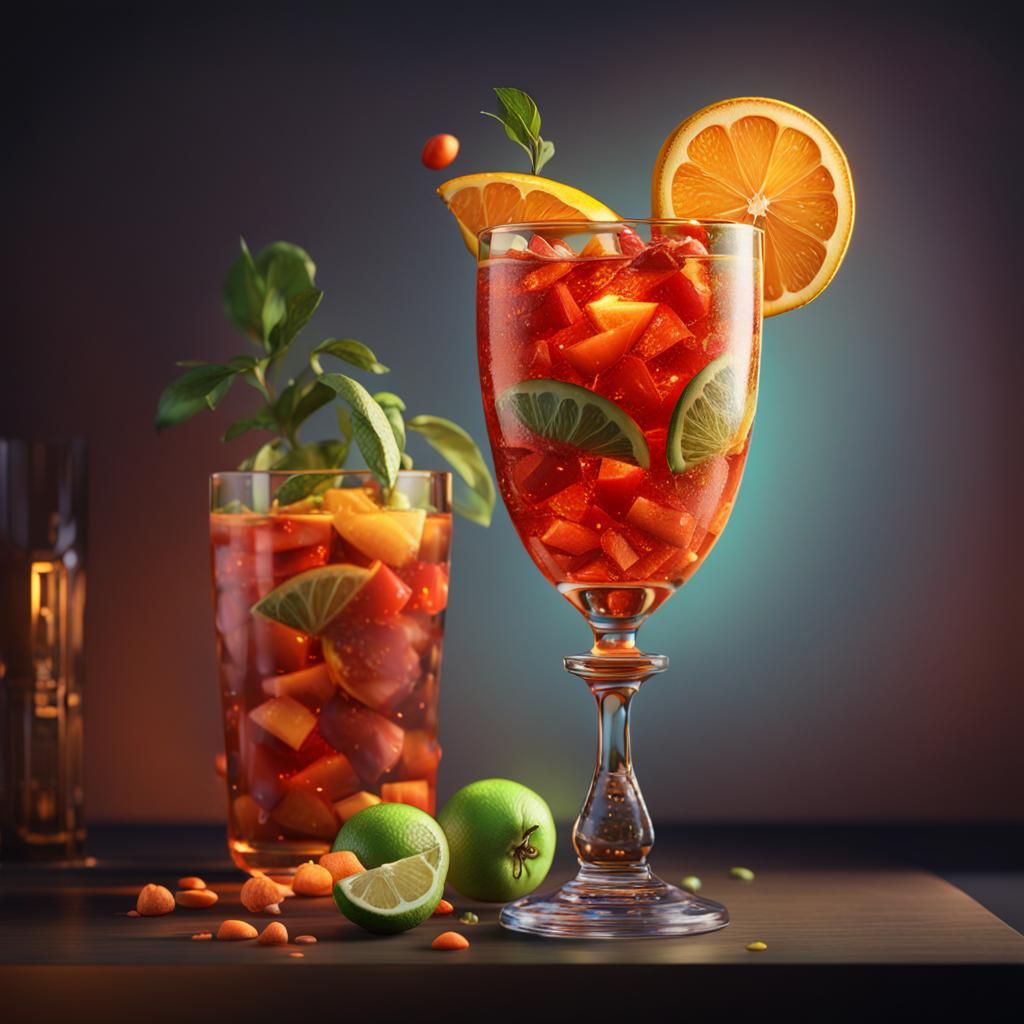 Vibrant, realistic style, detailed image, deep colors, compl...