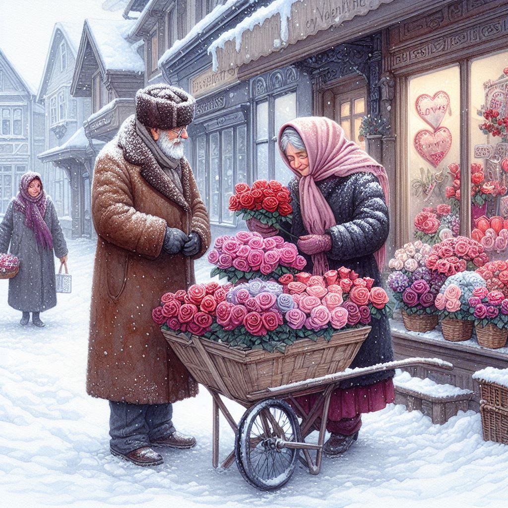 The flower seller