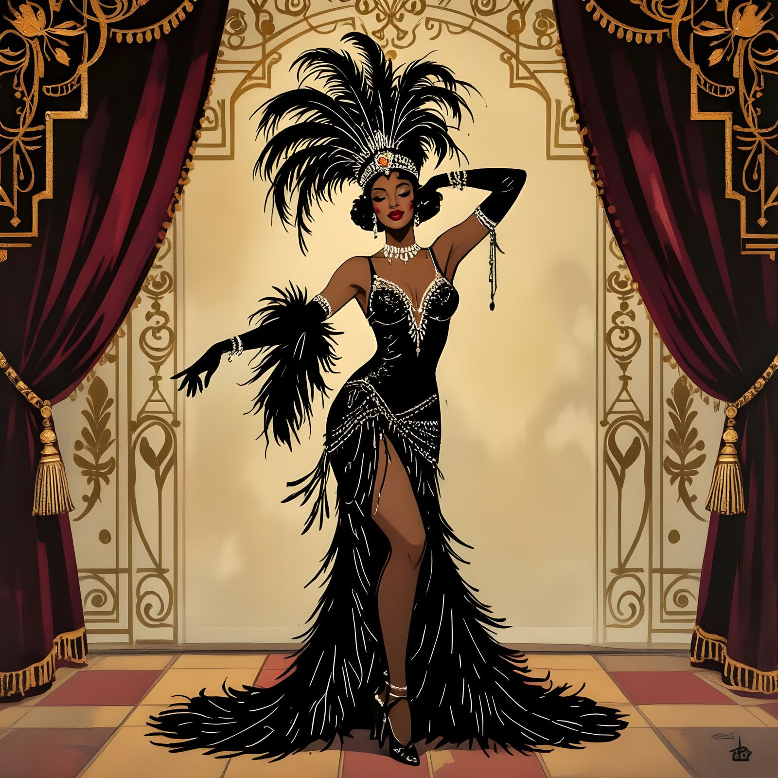 Definitely in My Showgirl Era  by @jnm