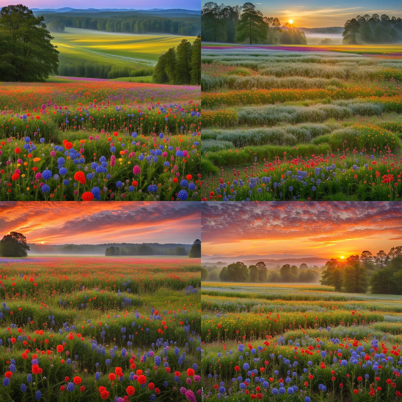 It is a pring morning in the piedmonts of North Carolina, of...