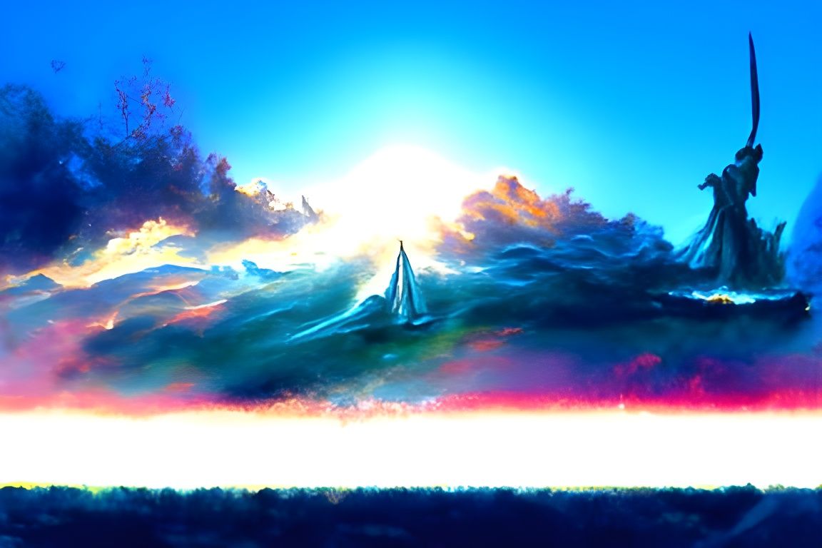 Sailing to sunset