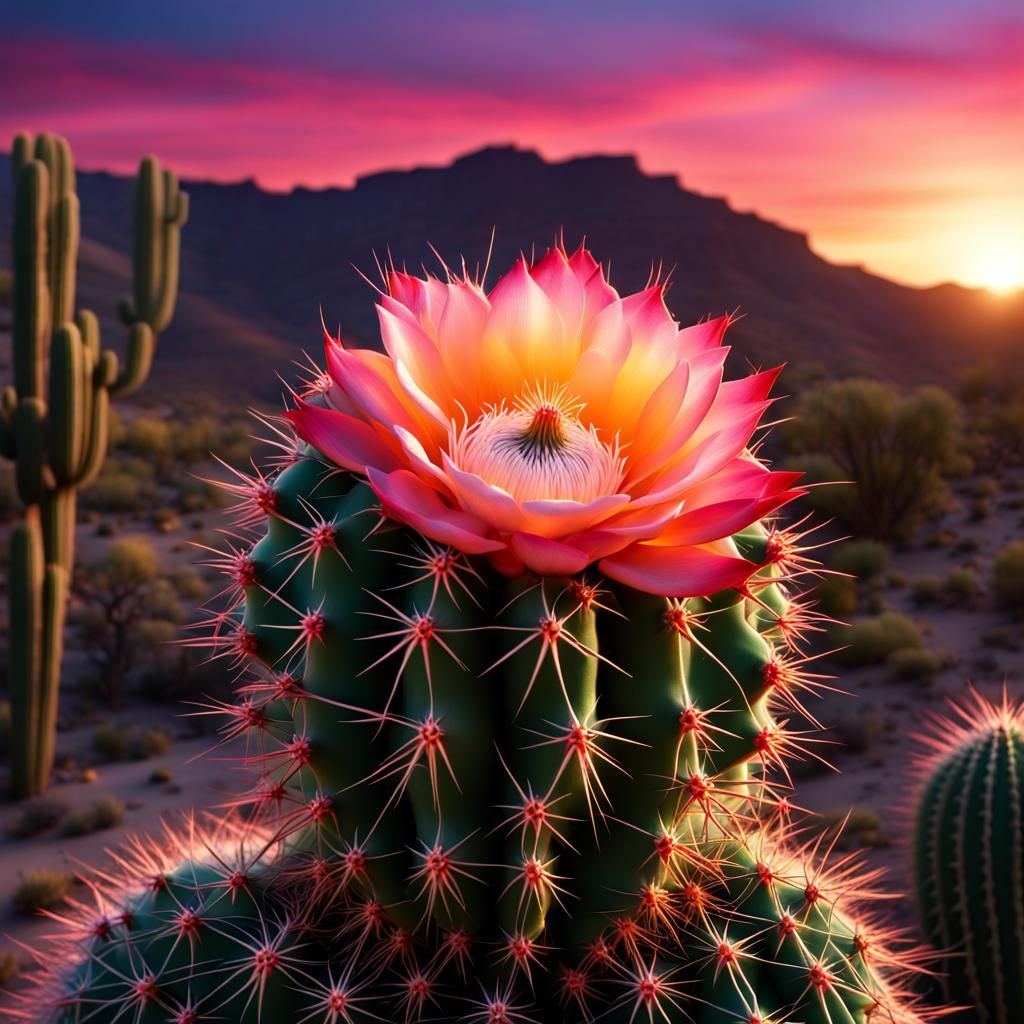 Desert Bloom  by @Emerald Pheonix