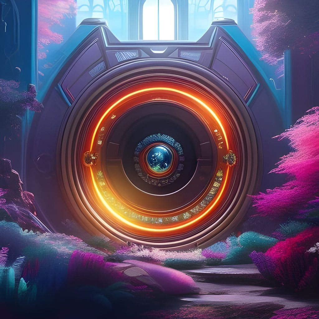 Portal to the Future   by @Shelly