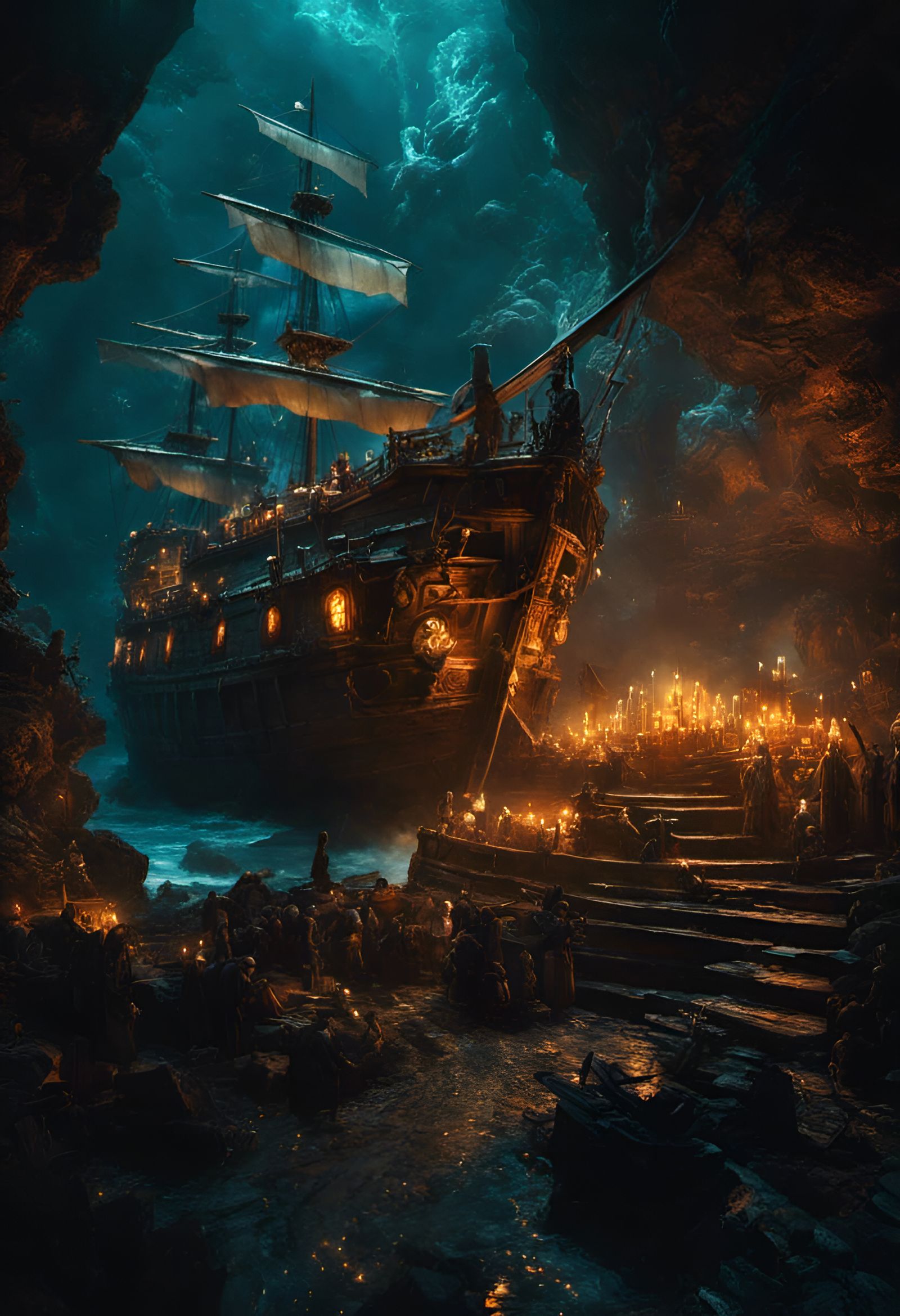 Greybeard’s Cave  by @LD