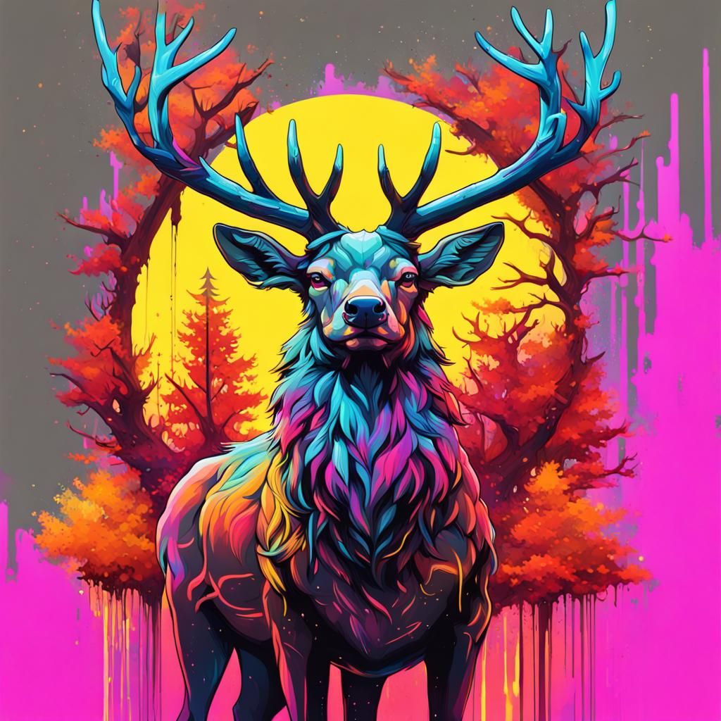 stag autumn   by @True North Dad