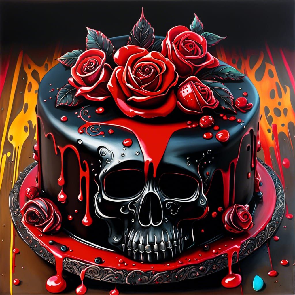 How To Make A Day of the Dead Skull Cake | Cakegirls
