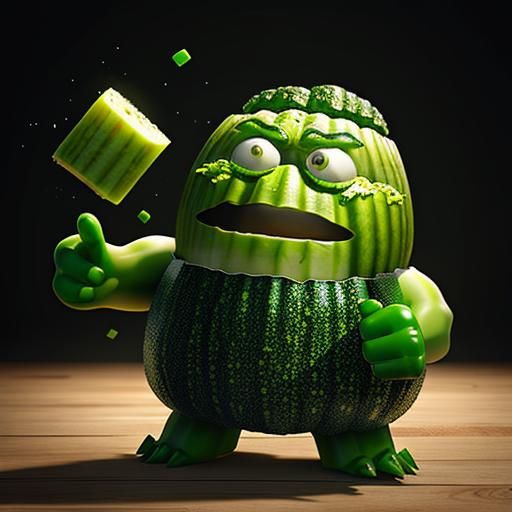 Old. As. A. Pickled. Cucumber!