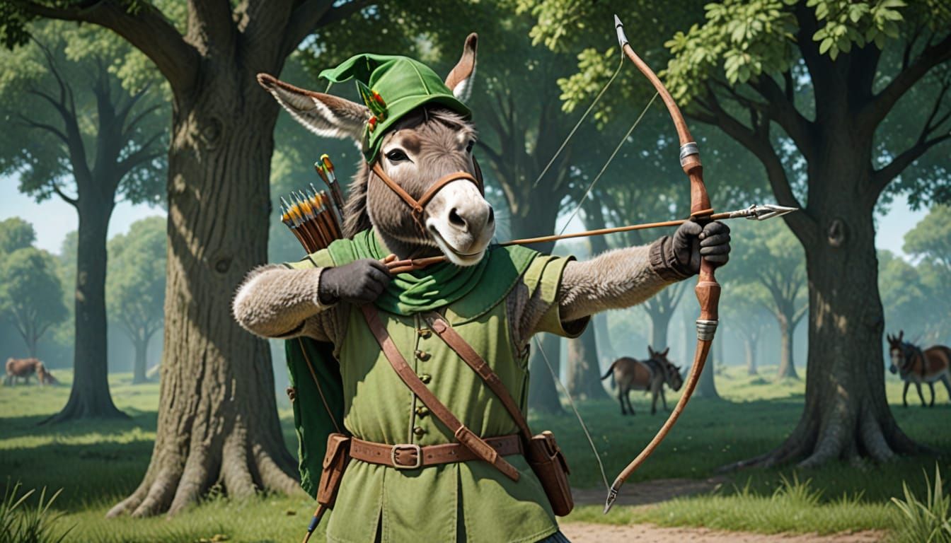 Brave Robin Hood  by @nadia_dream