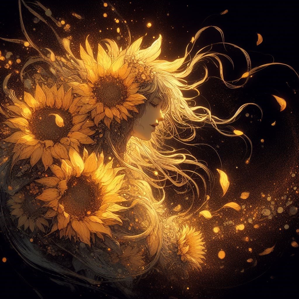 The Sunflower goddess