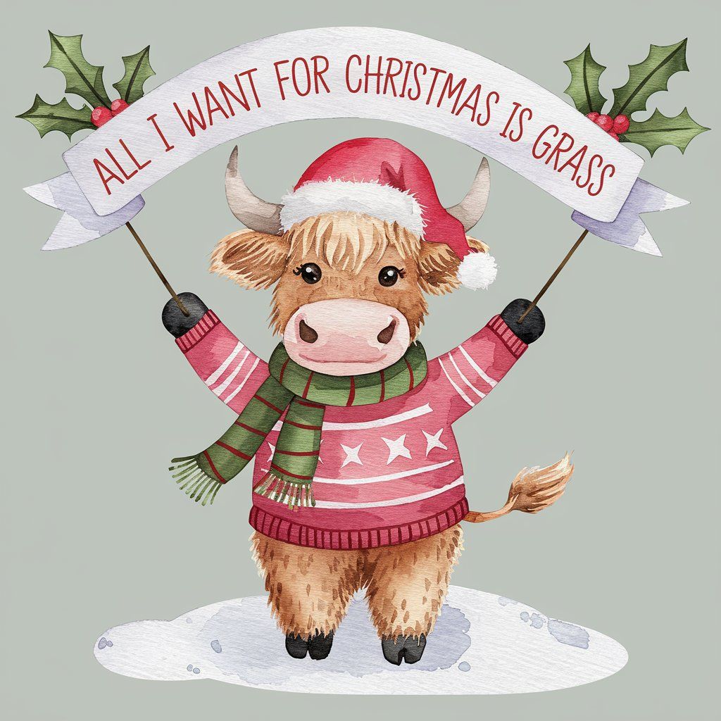 All I Want For Christmas Is Grass
