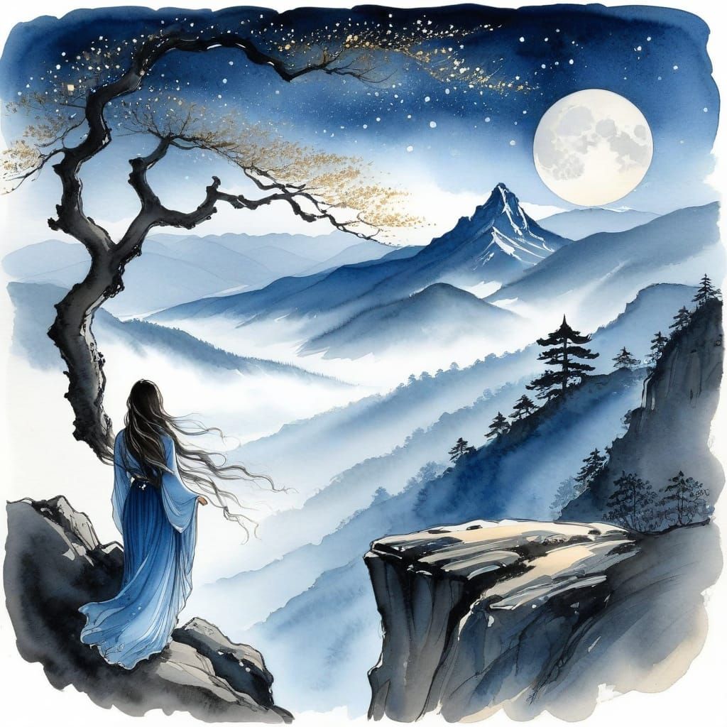 Lady in Moonlight #3