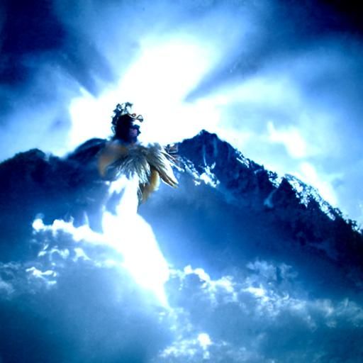 The Fallen Angel With Wings