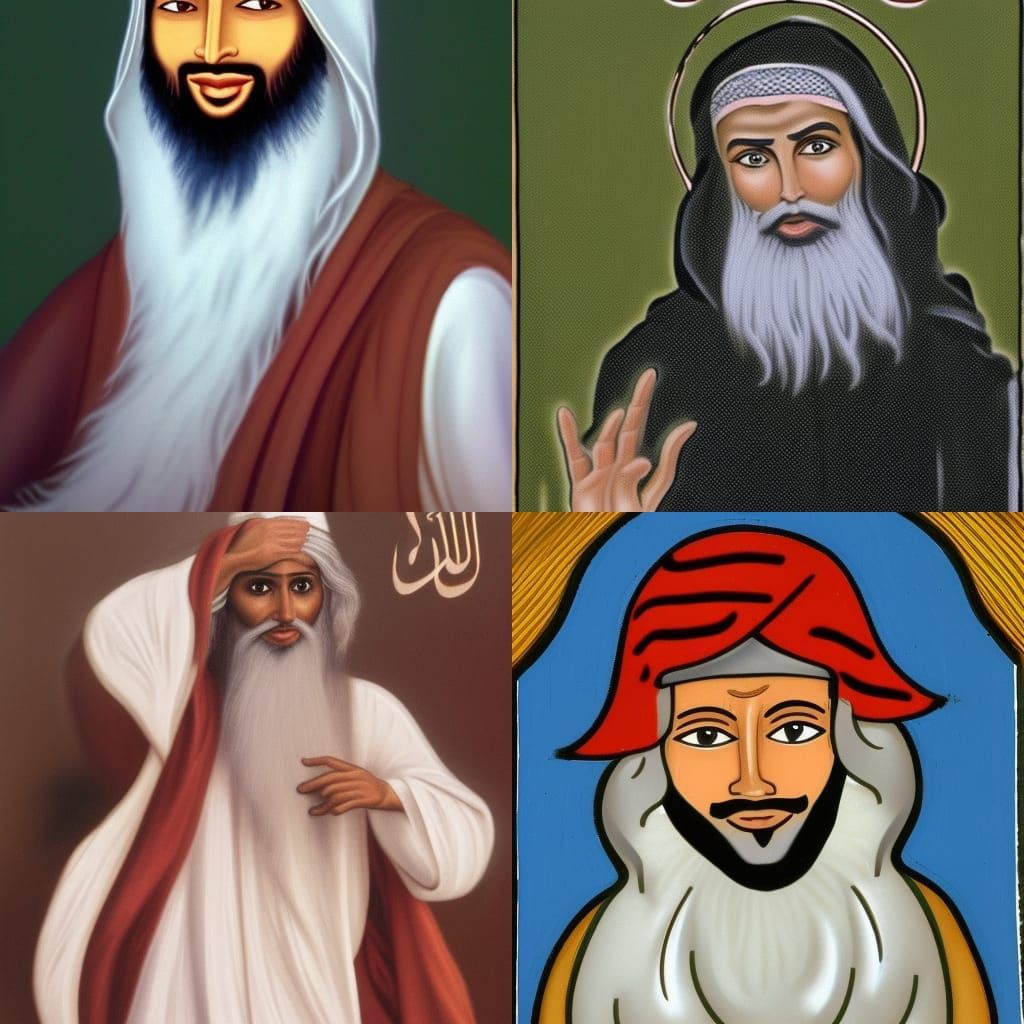The Prophet Mohammed AI Generated Artwork NightCafe Creator the-prophet-mohammed-ai-generated-artwork-nightcafe-creator