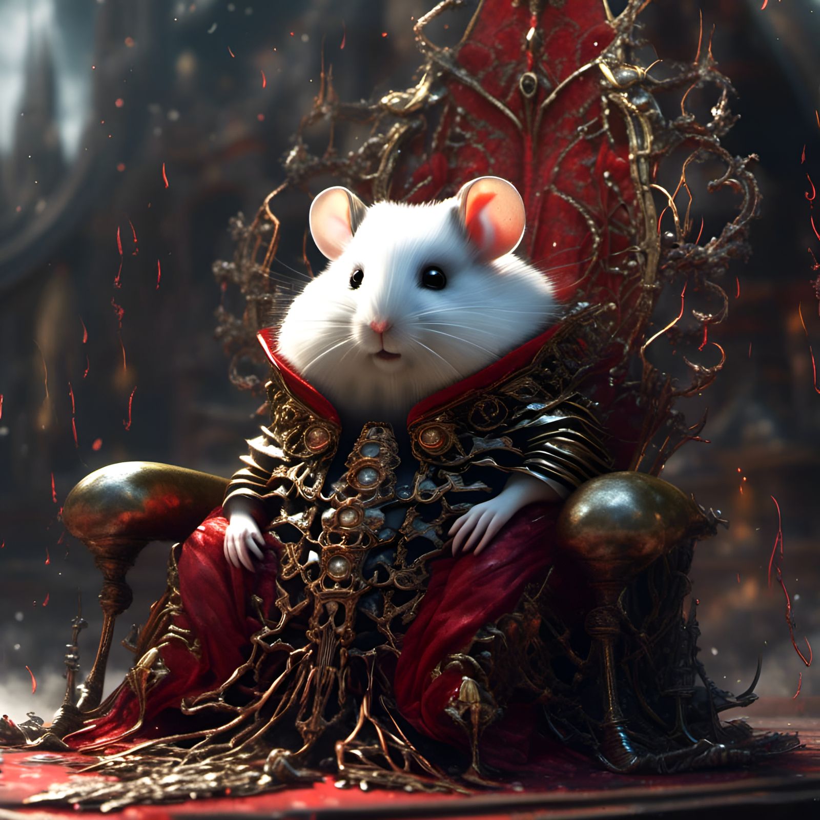 the rat king - AI Generated Artwork - NightCafe Creator