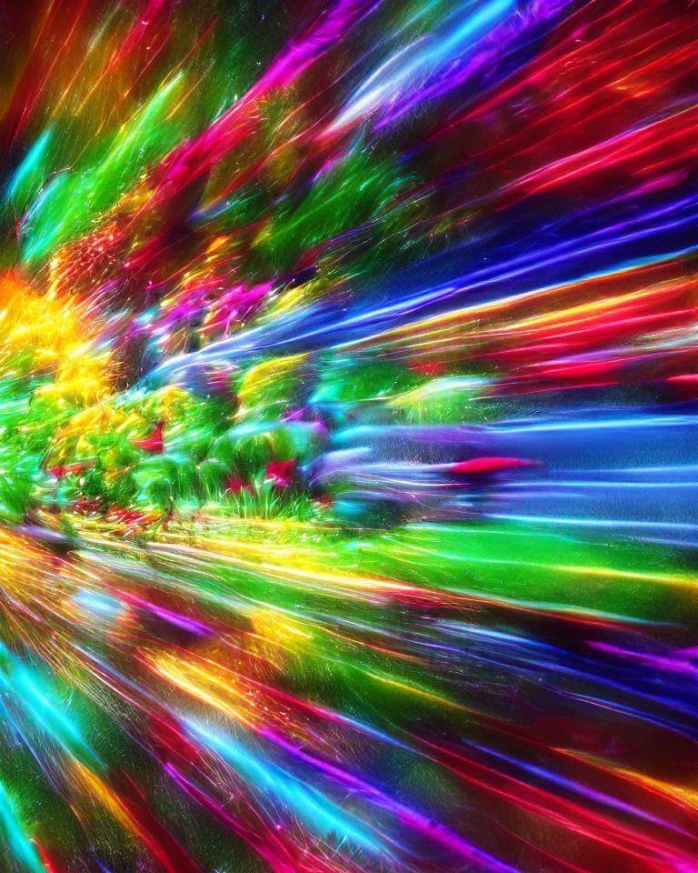 Technicolor Light Speed