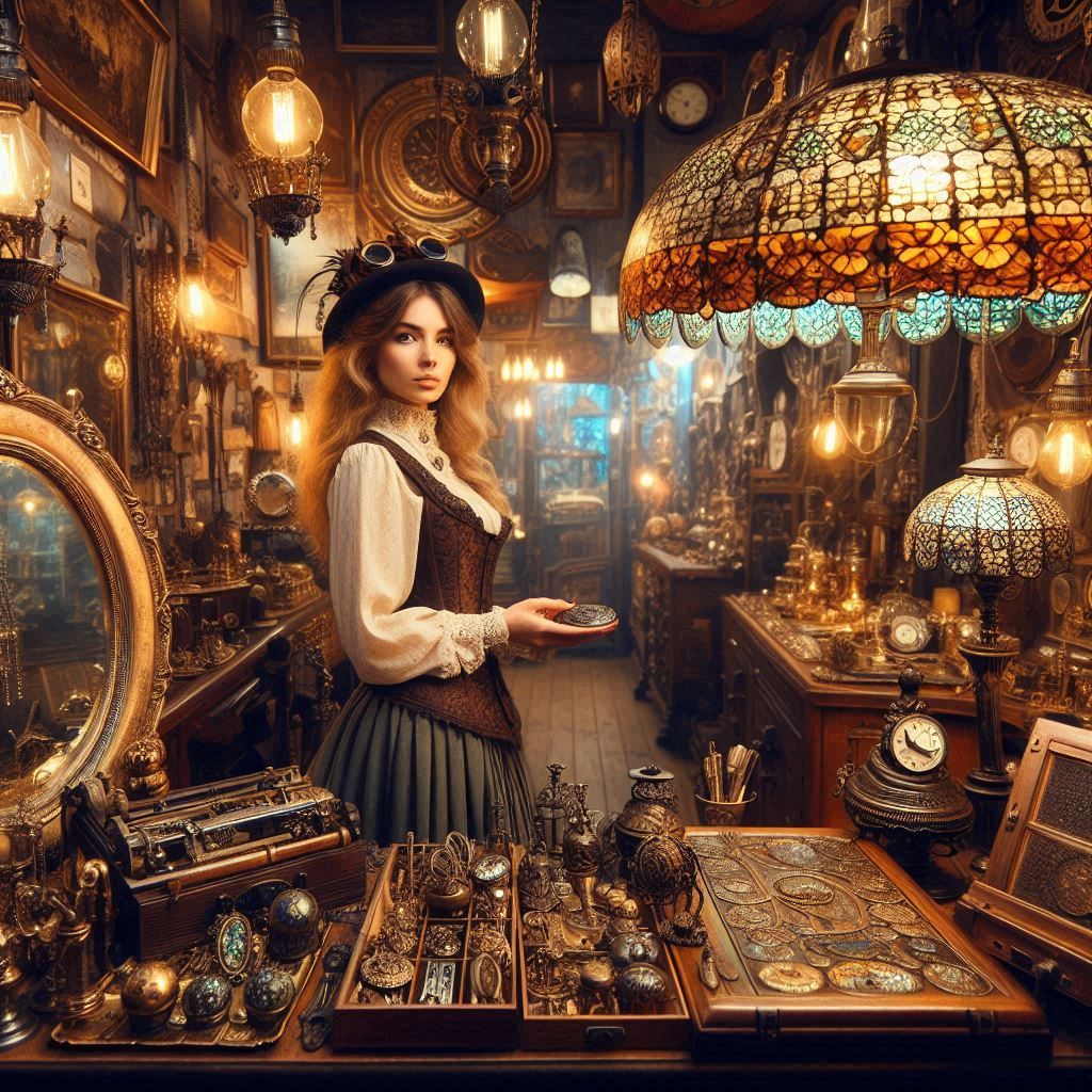 Steampunk shop
