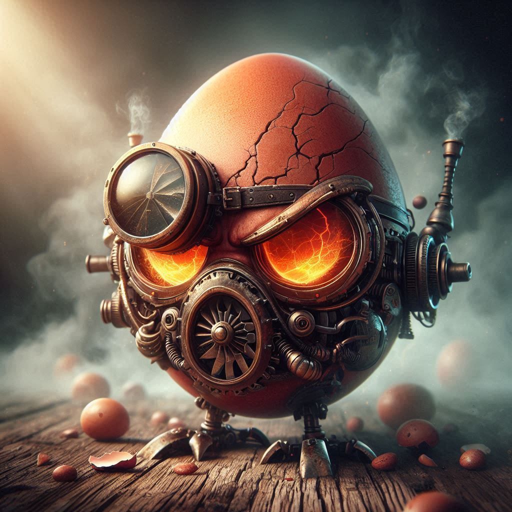 Angry Eggs - Steampunk