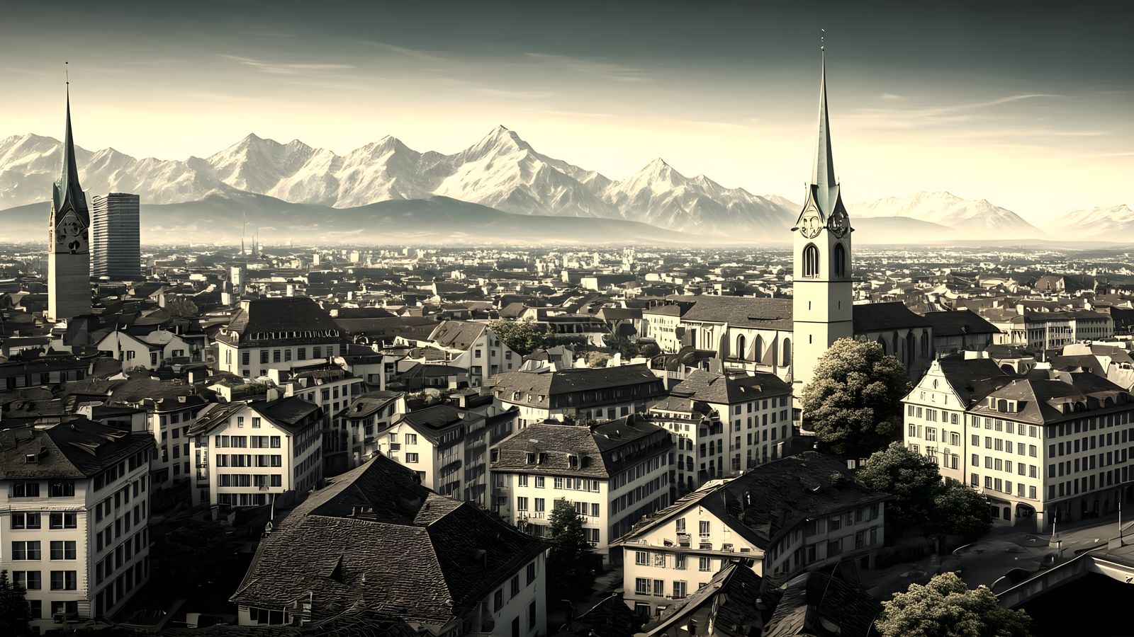 Swiss Cities Skylines (Montage)  by @William