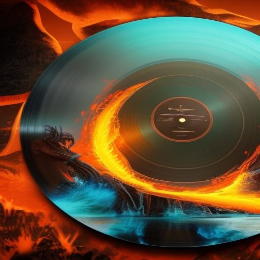 Picture Vinyl Record - Music Collector's favourite thing  by @Mart Thunderdark