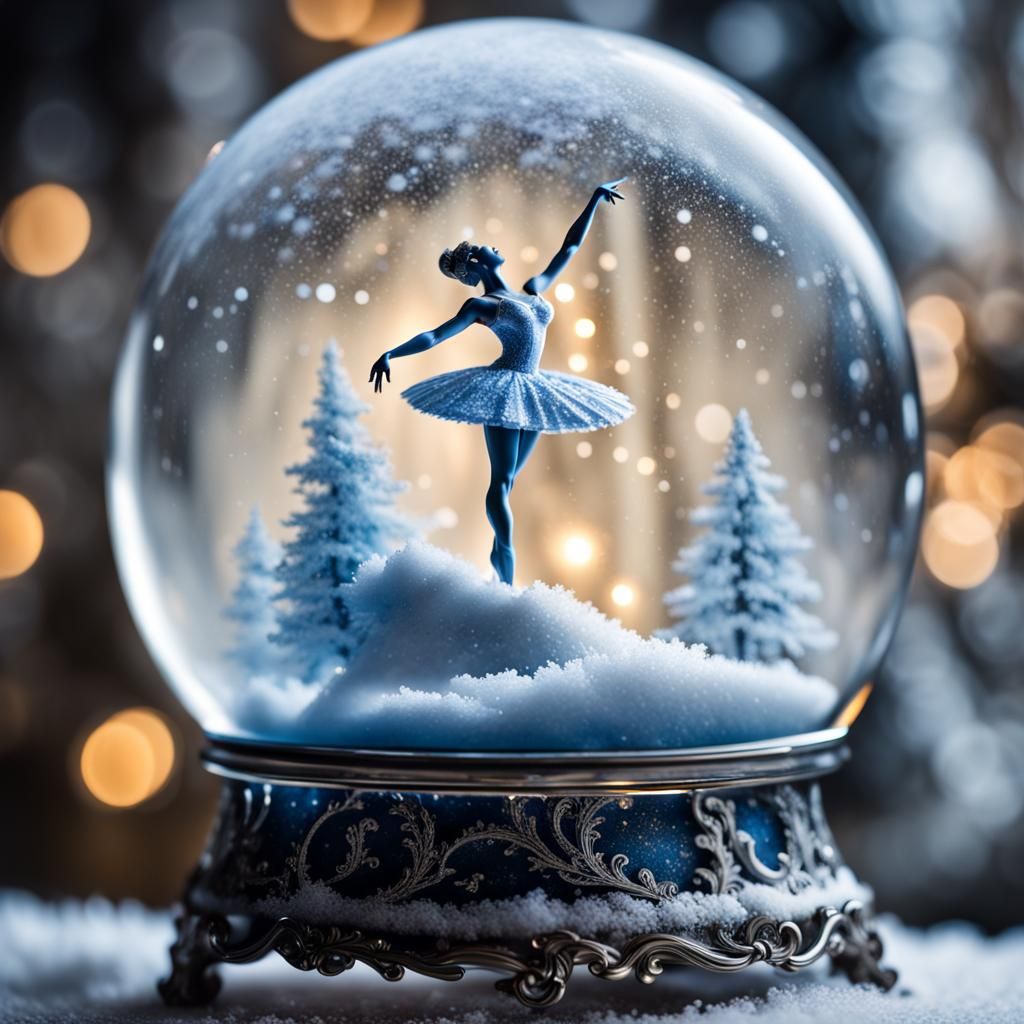 Ballerina Snowglobe  by @Maya 