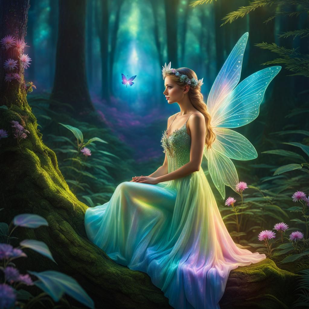 Fairy - AI Generated Artwork - NightCafe Creator