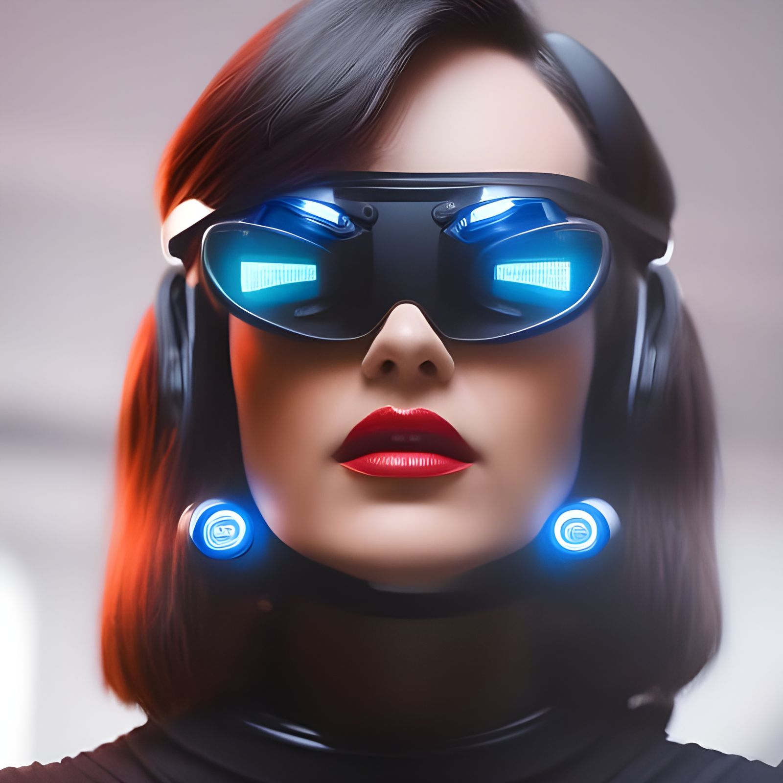 Sci-fi operator  by @Cyberscape Navigator