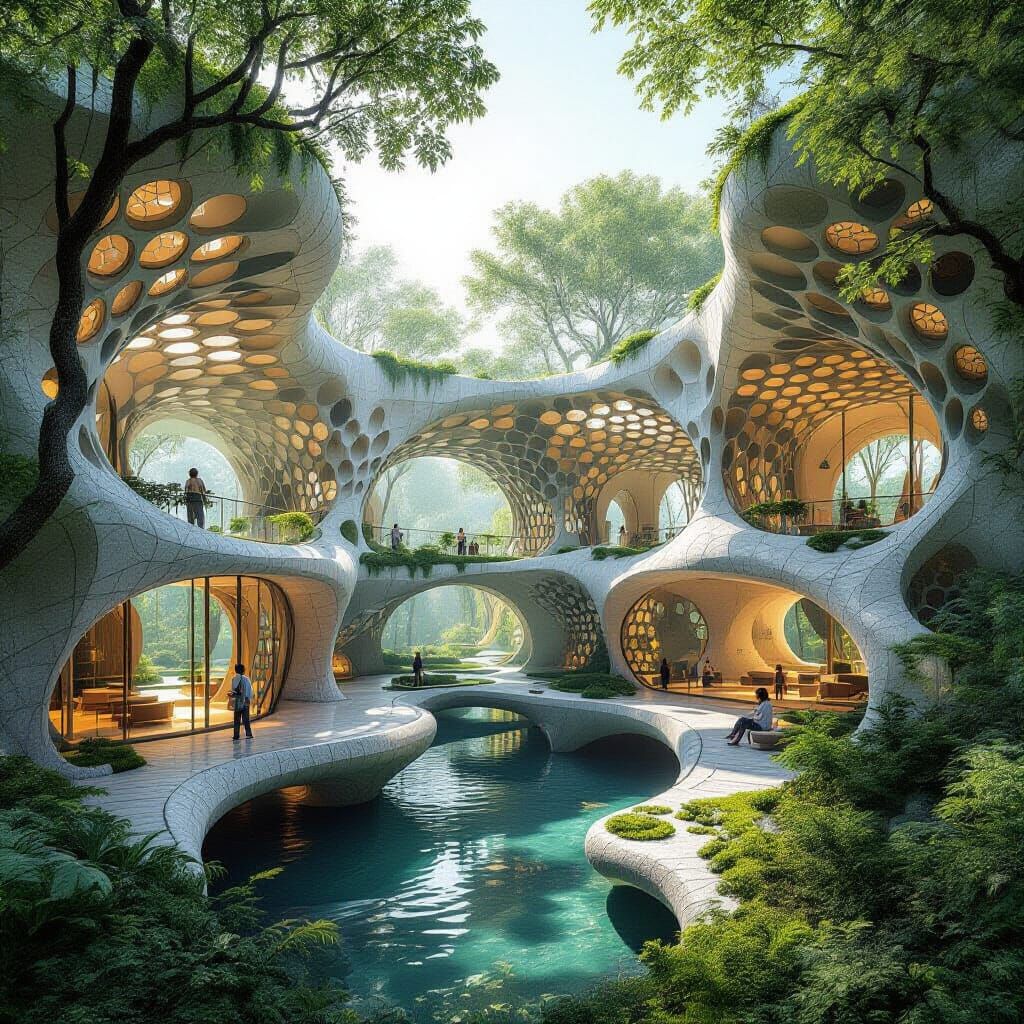 Where Nature Calculates  by @Tena 