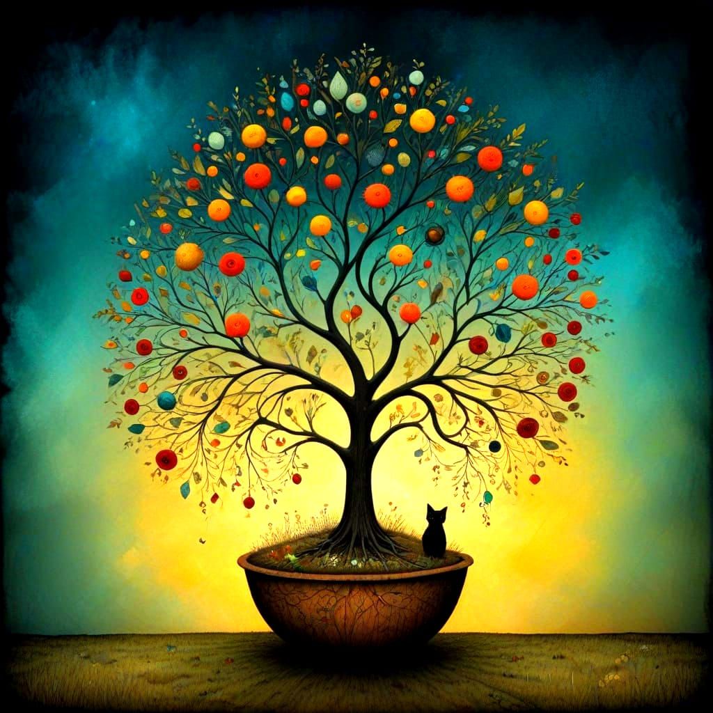 Dark Surreal Still Life