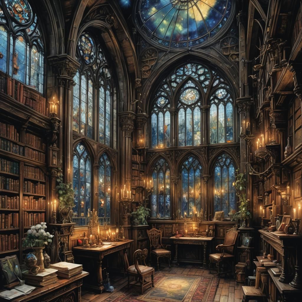 Medieval study - AI Generated Artwork - NightCafe Creator