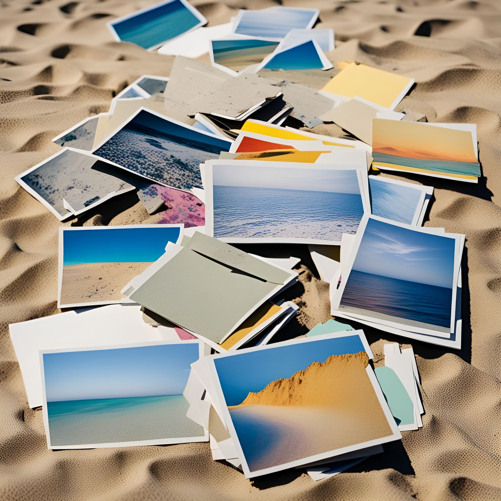 Postcards of the Beach - AI Generated Artwork - NightCafe Creator