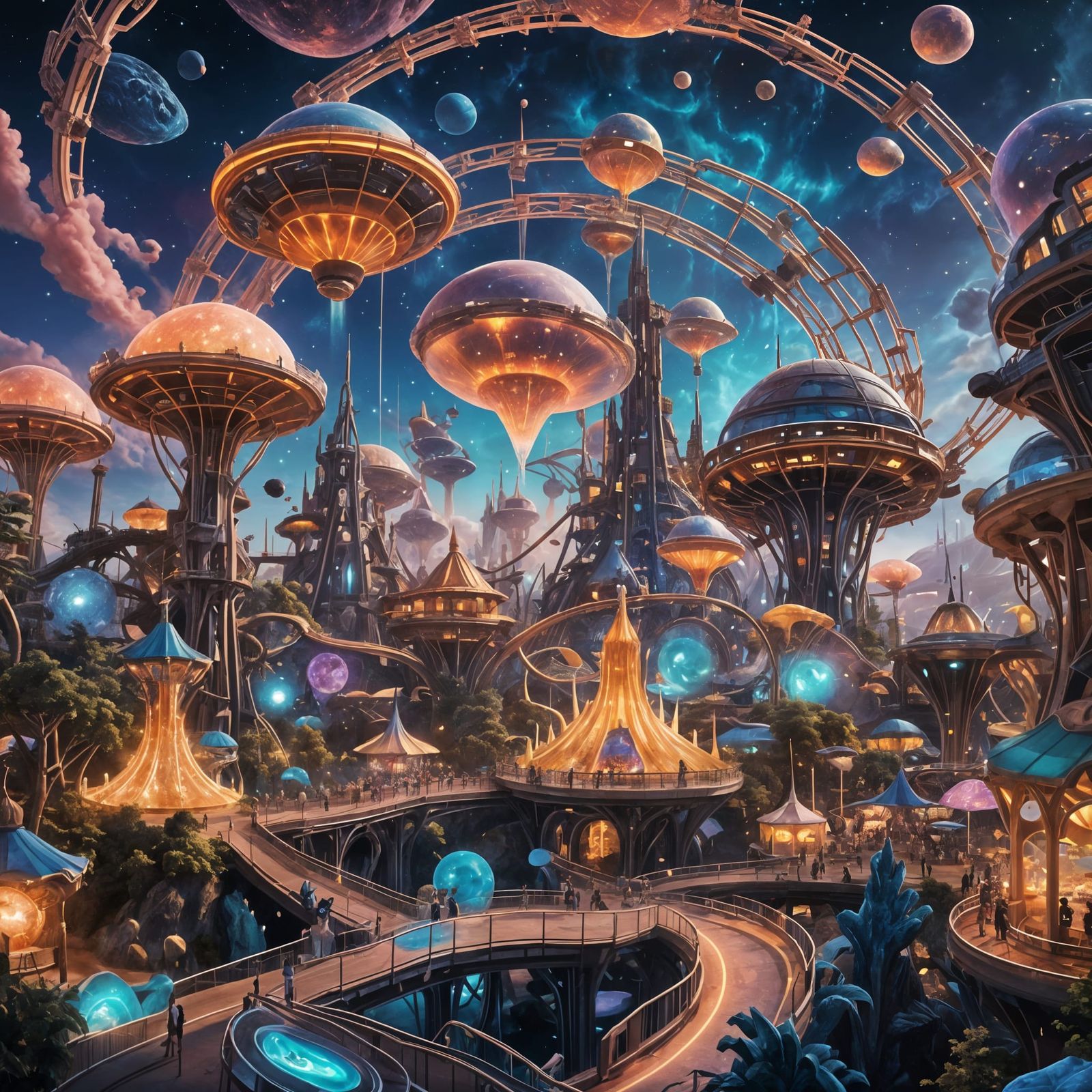 Tomorrowland  by @Artificial Artistry