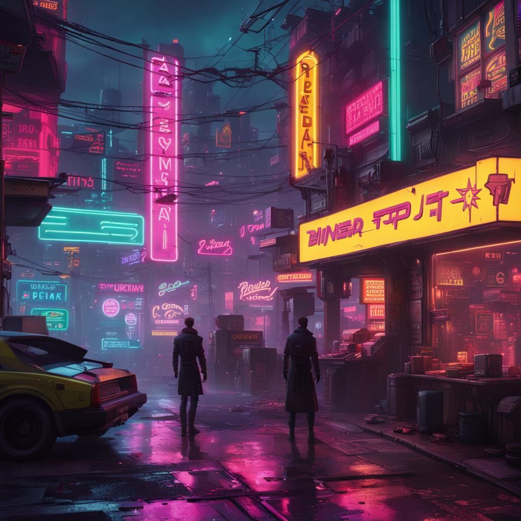 Your cyberpunk corner shops