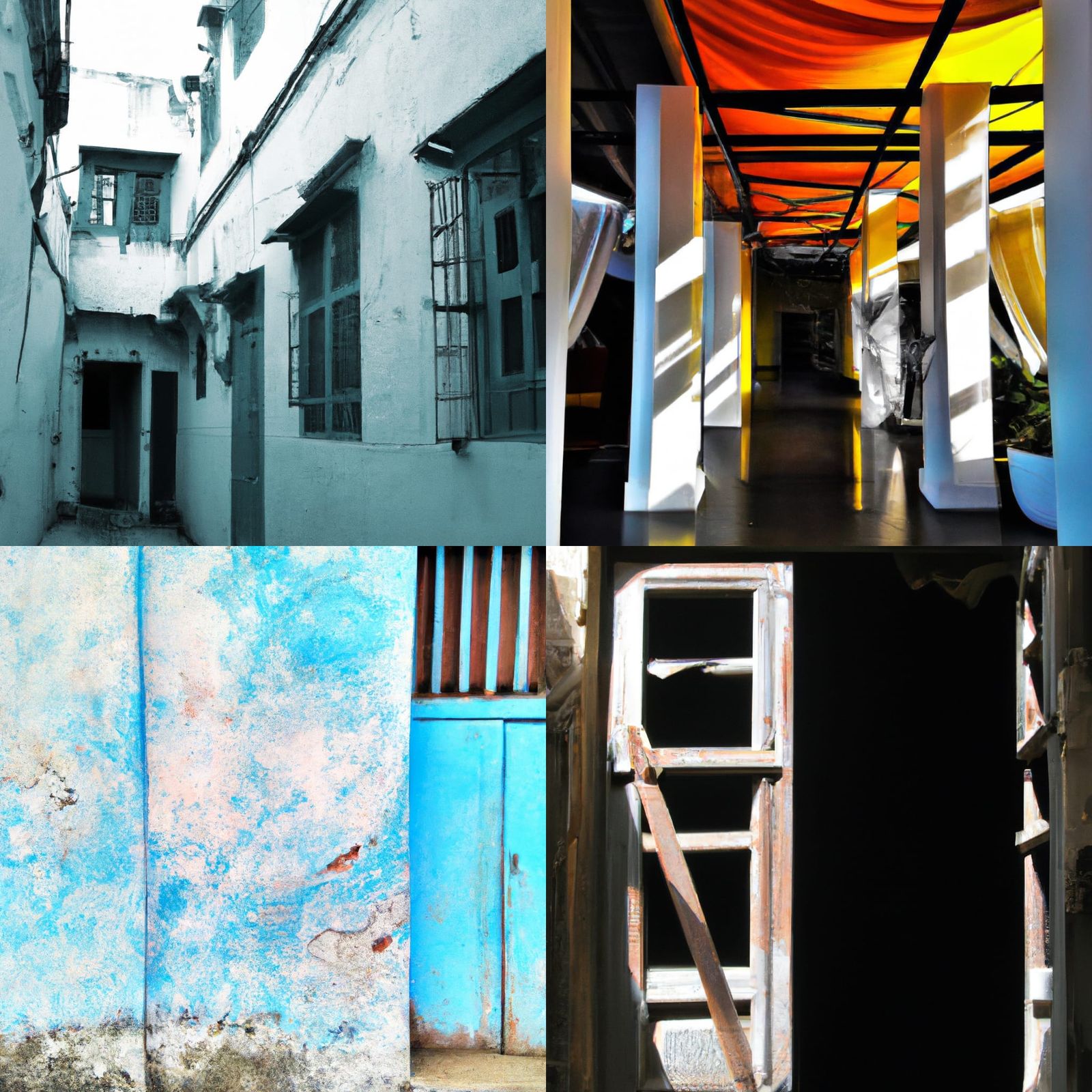 Through entrance but cannot surpass \, over through, but onc...