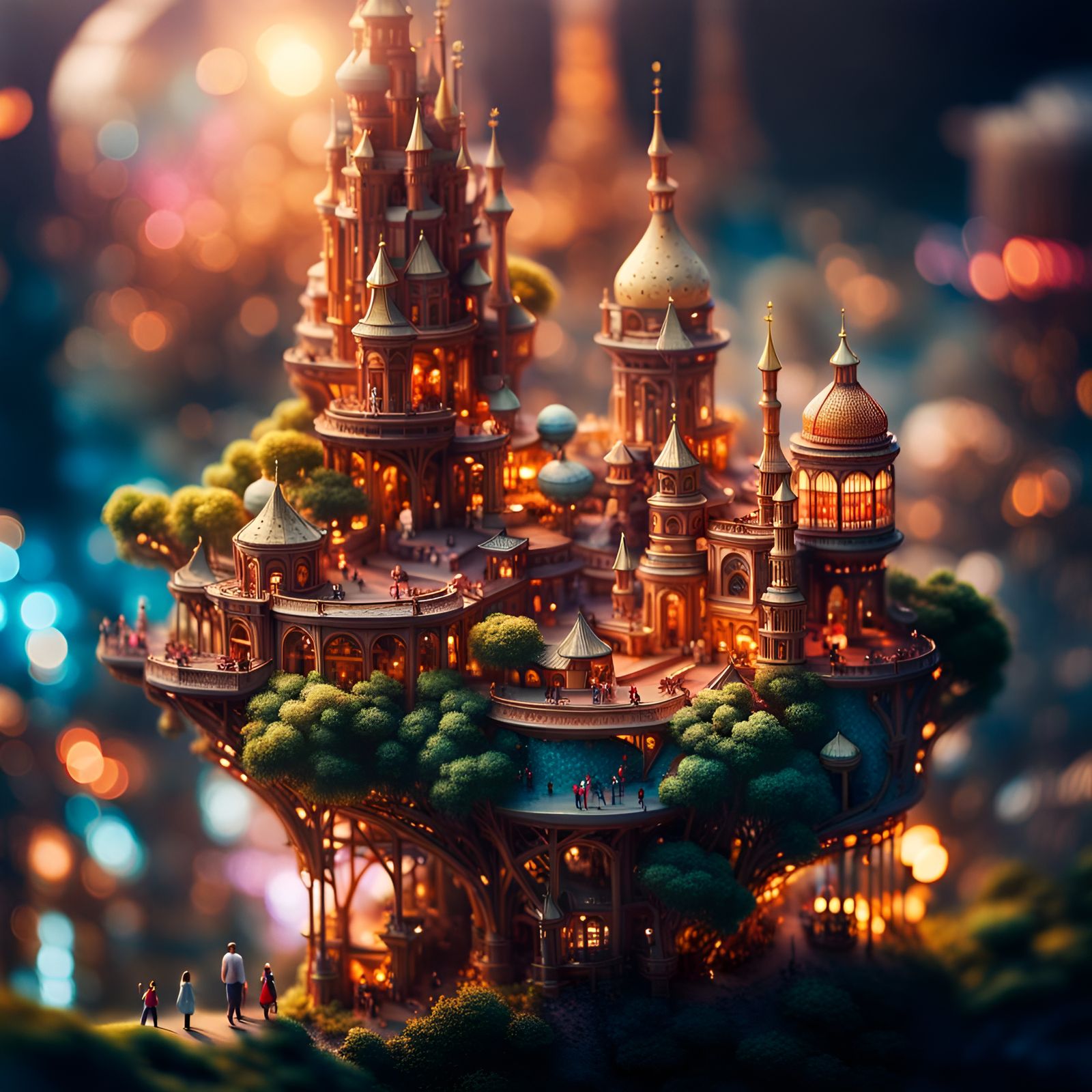 Tilt Shift Park  by @Forgrim