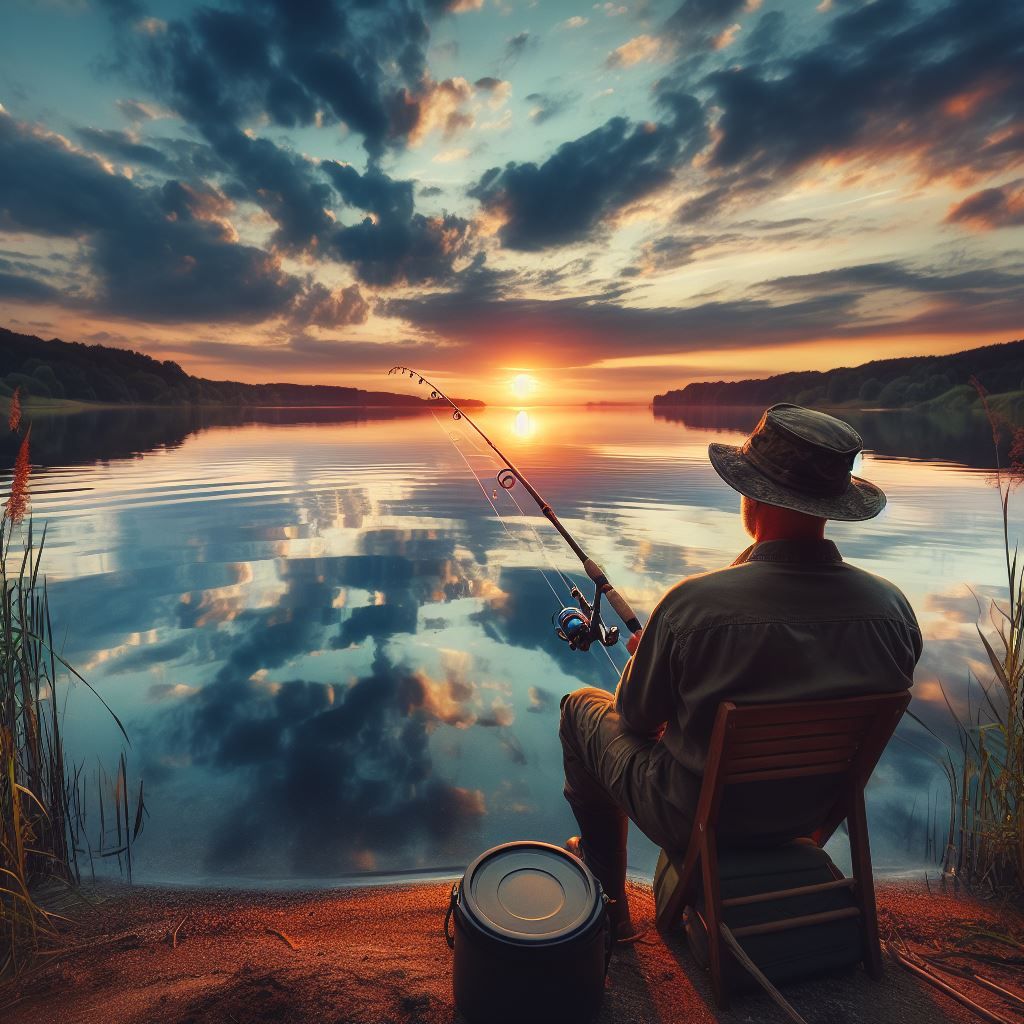 Man Fishing