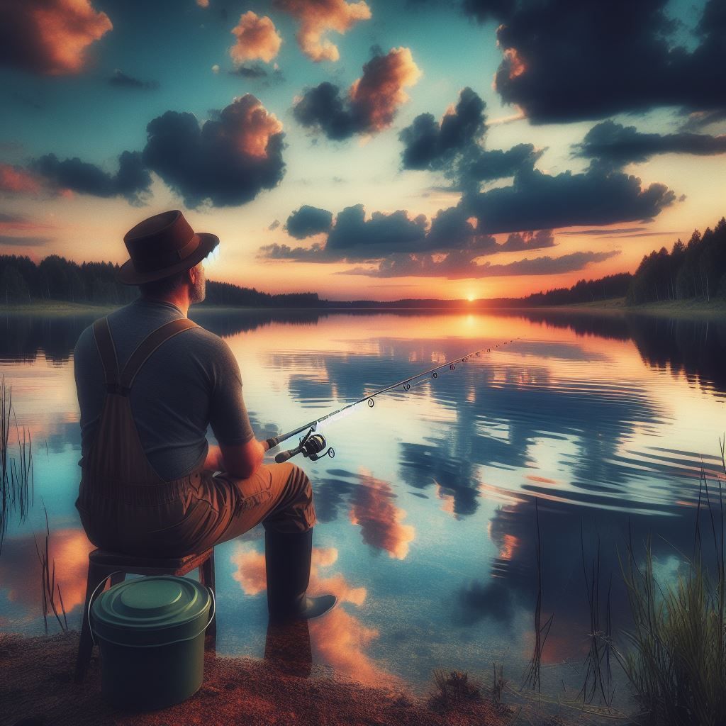 Man Fishing