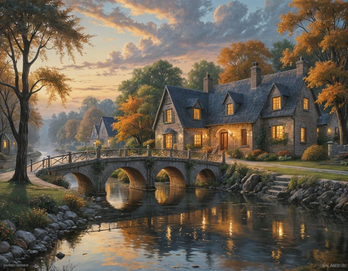 Belgium Village  by @Sharonjoy